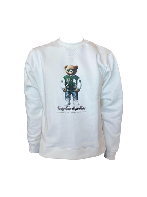 G/C FELPA STAMPA DAVANTI URBAN RING | UR9120024/LATTE